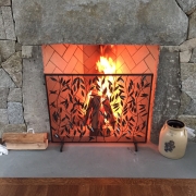 Rumford fireplace