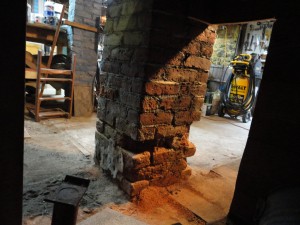 Visual chimney inspection