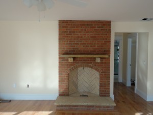 Rumford Fireplace with Glen Gery brick