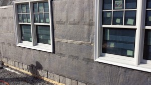thin stone drainage material