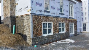 Stone Veneer Siding Installations