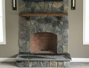 After Fireplace Makeover