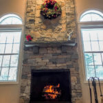 Beautiful Stone Fireplace