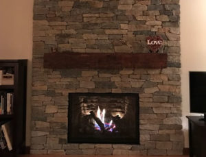 Fireplace Makeover After